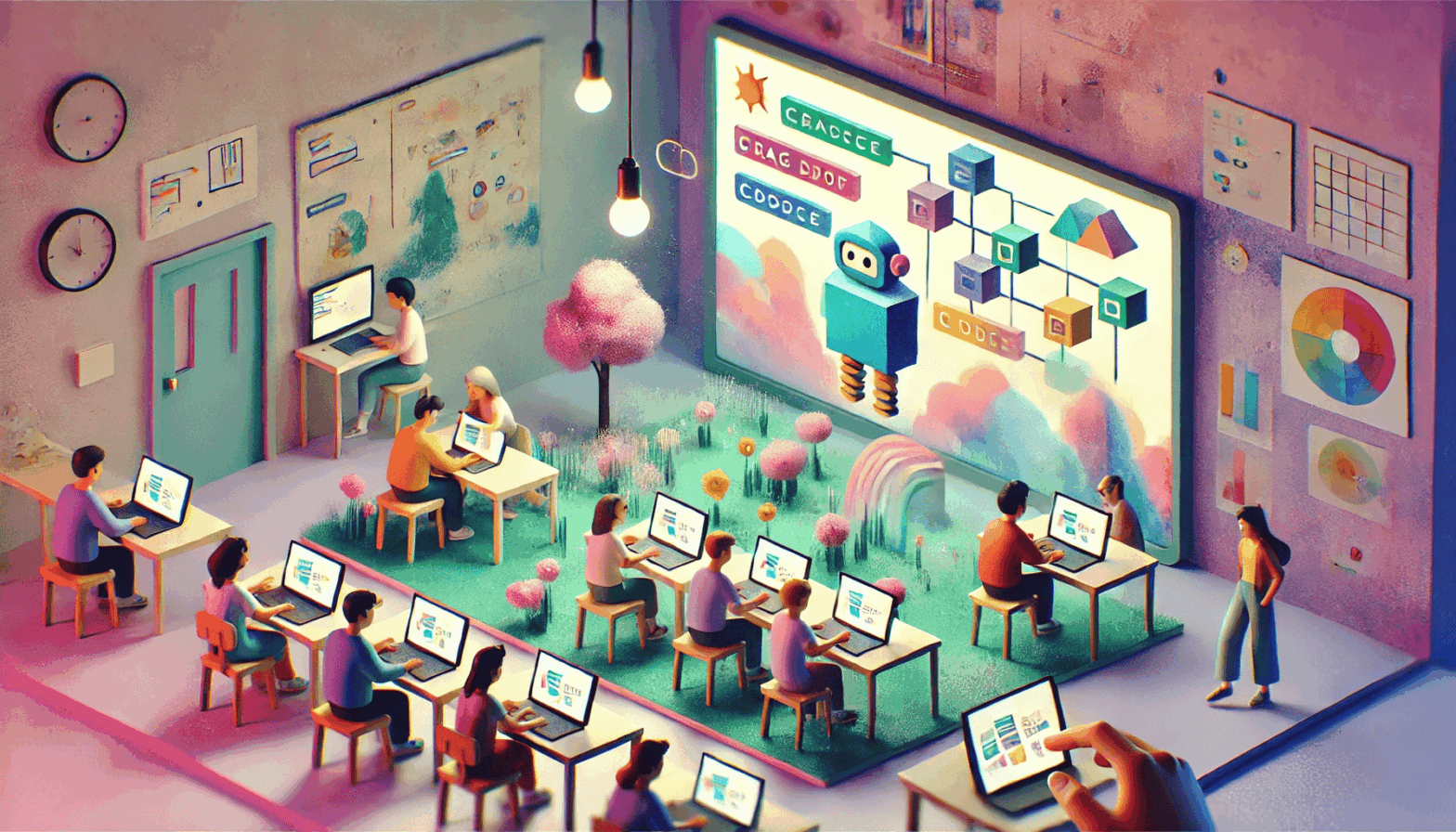 Scratch coding class